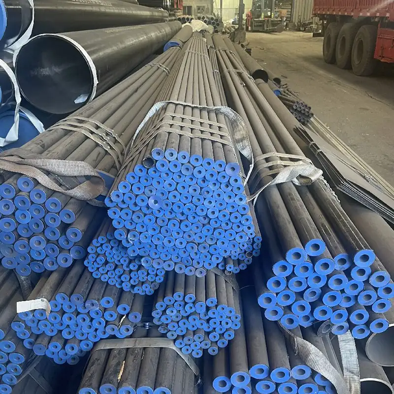 3pe straight seam steel pipe (three layer polyethylene coated)