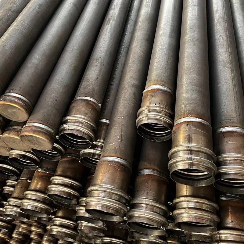 φ50 hydraulic type sonic logging pipe (50mm clamped csl pipe)