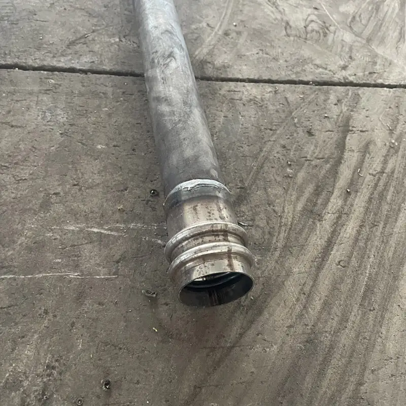 φ50 hydraulic type sonic logging pipe (50mm clamped csl pipe)