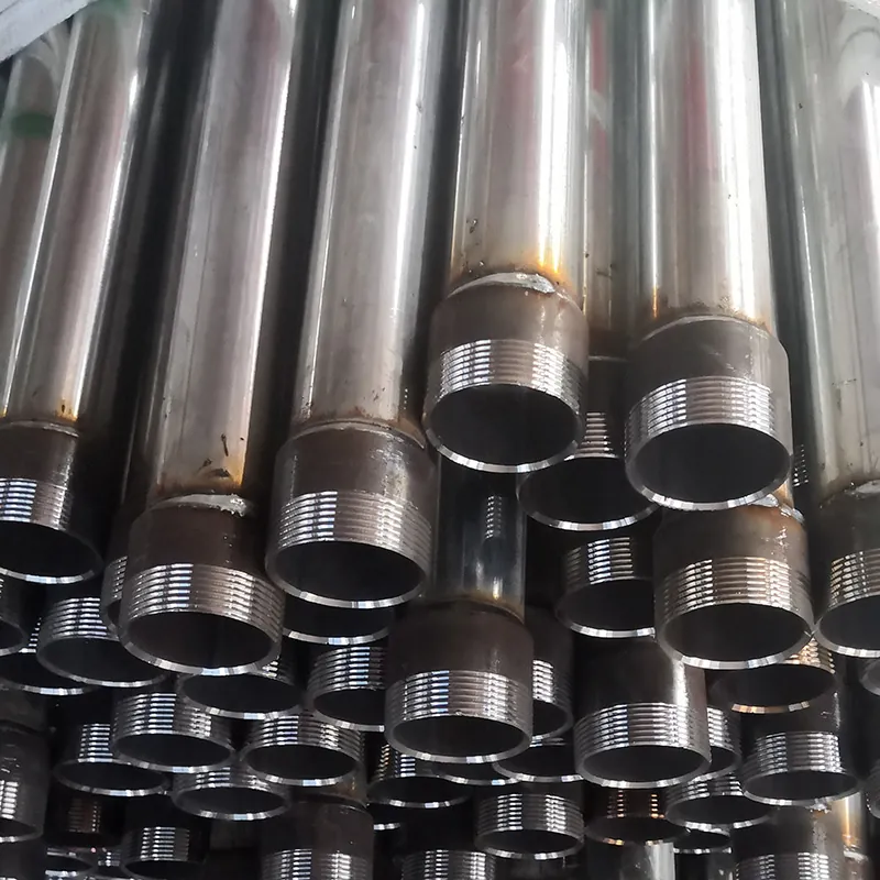 φ50 threaded type sonic logging pipe (50mm screw on csl pipe)