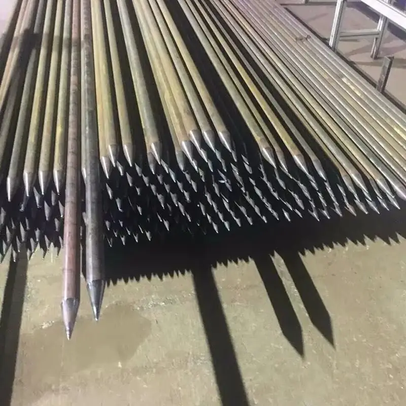 φ48 heavy duty steel grouting pipe (48mm) for tunnel forepoling & pile grouting