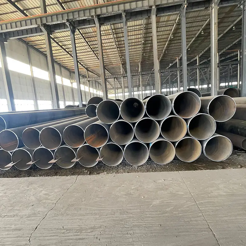 astm a500 grade b welded piling pipe 406mm od with conical point for soil piling