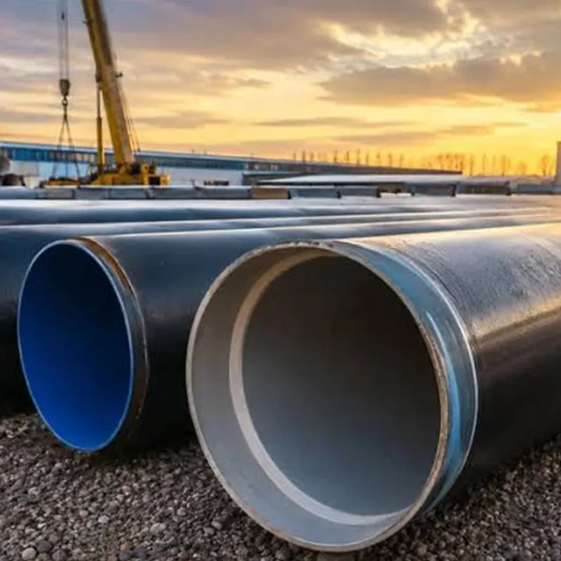 cement mortar lining (cml) ssaw steel pipe 48 inch for underground water main