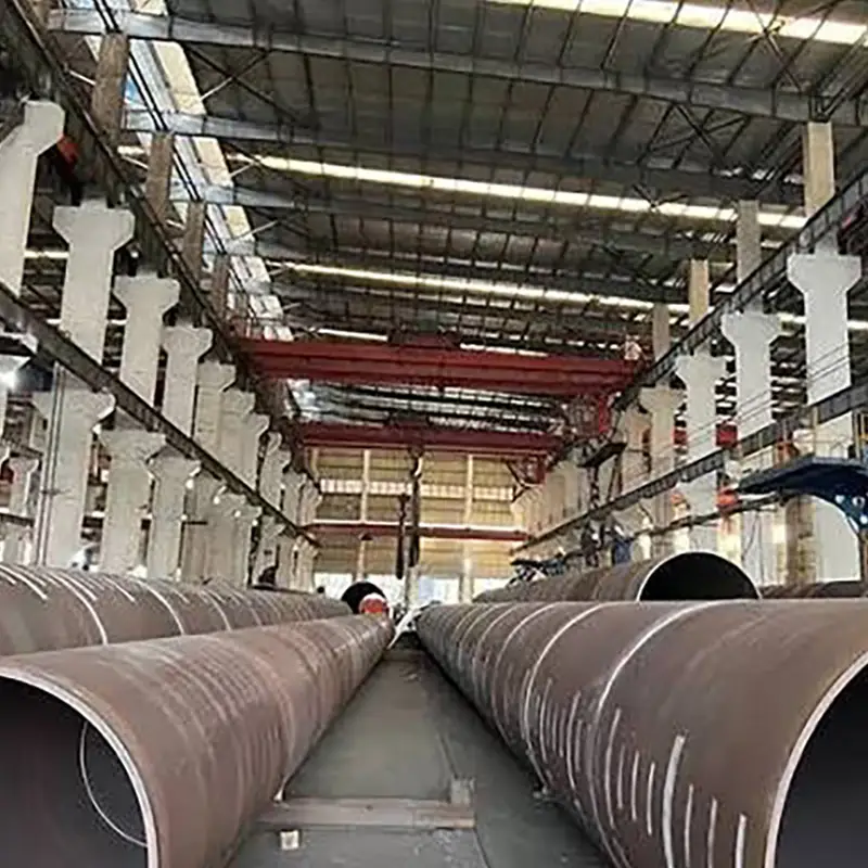 en 10219 s355j2h lsaw steel pipe pile 36 inch 25.4mm wt for offshore wind farm