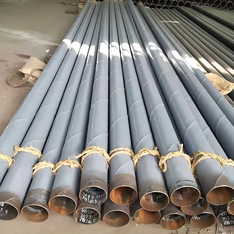 external 3pe and internal epoxy coated steel pipe 1016mm for drinking water