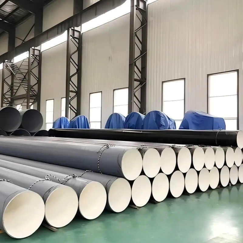 high density polyethylene (hdpe) lined steel pipe 8 inch for mining tailing slurry