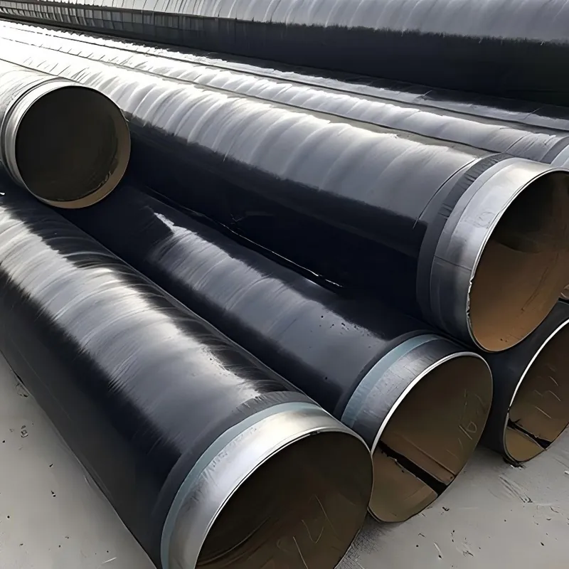 internal and external epoxy coal tar paint welded steel pipe dn500 for drainage