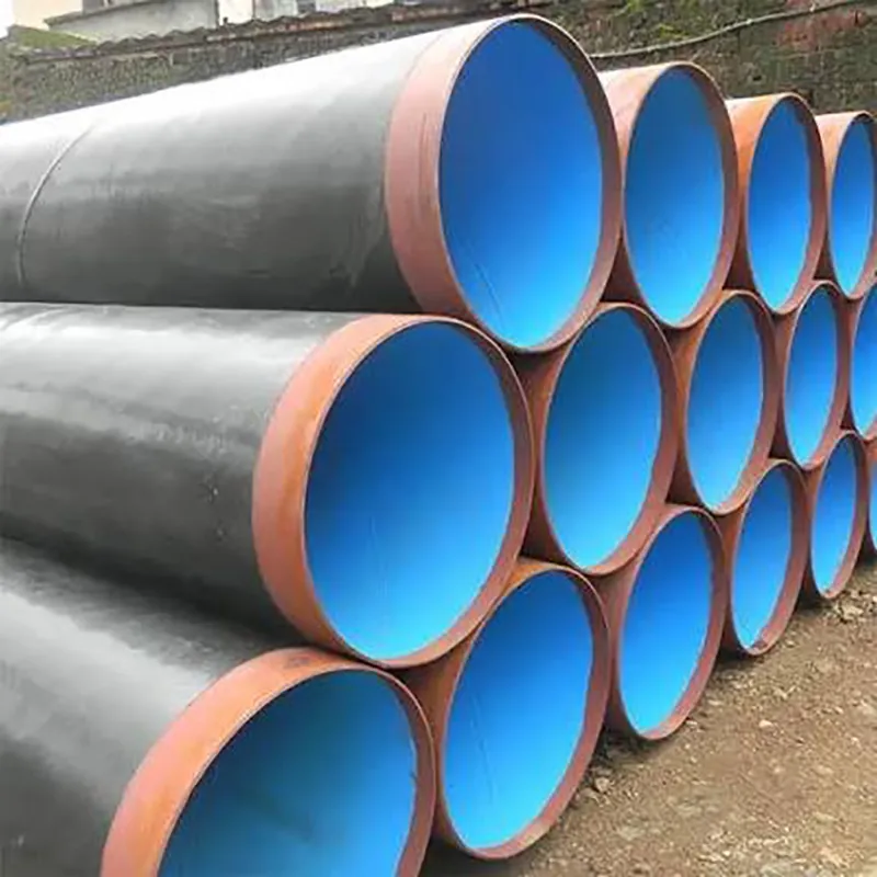 internal and external fbe coated ssaw steel pipe 1016mm od for potable water
