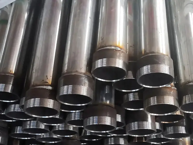 sonic logging pipe for foundation pile testing and crosshole sonic logging (csl) applications.sonic logging pipe for foundation pile testing and crosshole sonic logging (csl) applications.(1)